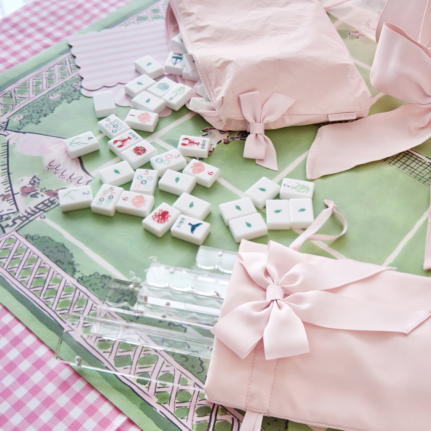 Mahjong Jelly Tote Set