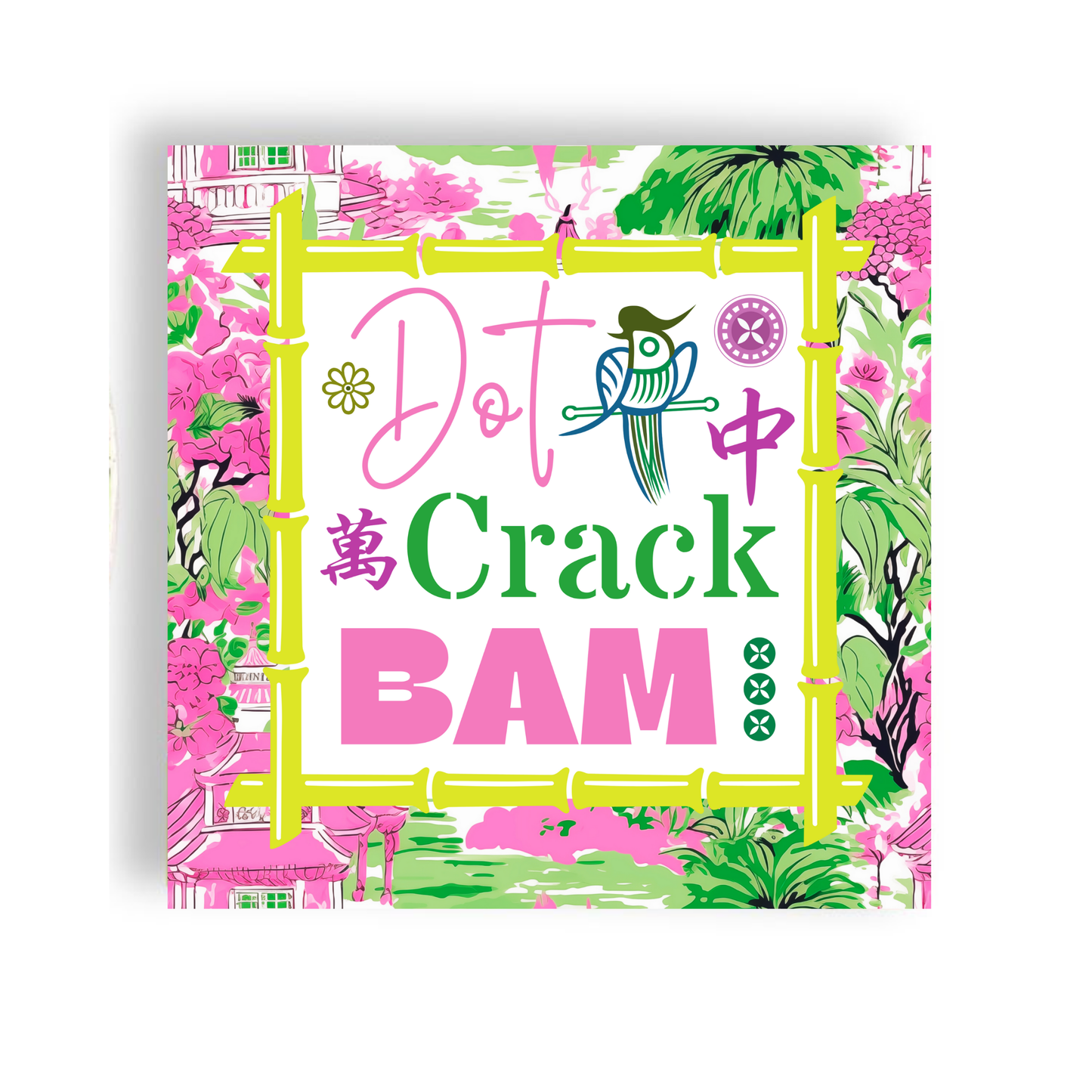 Mahjong Luncheon Napkins