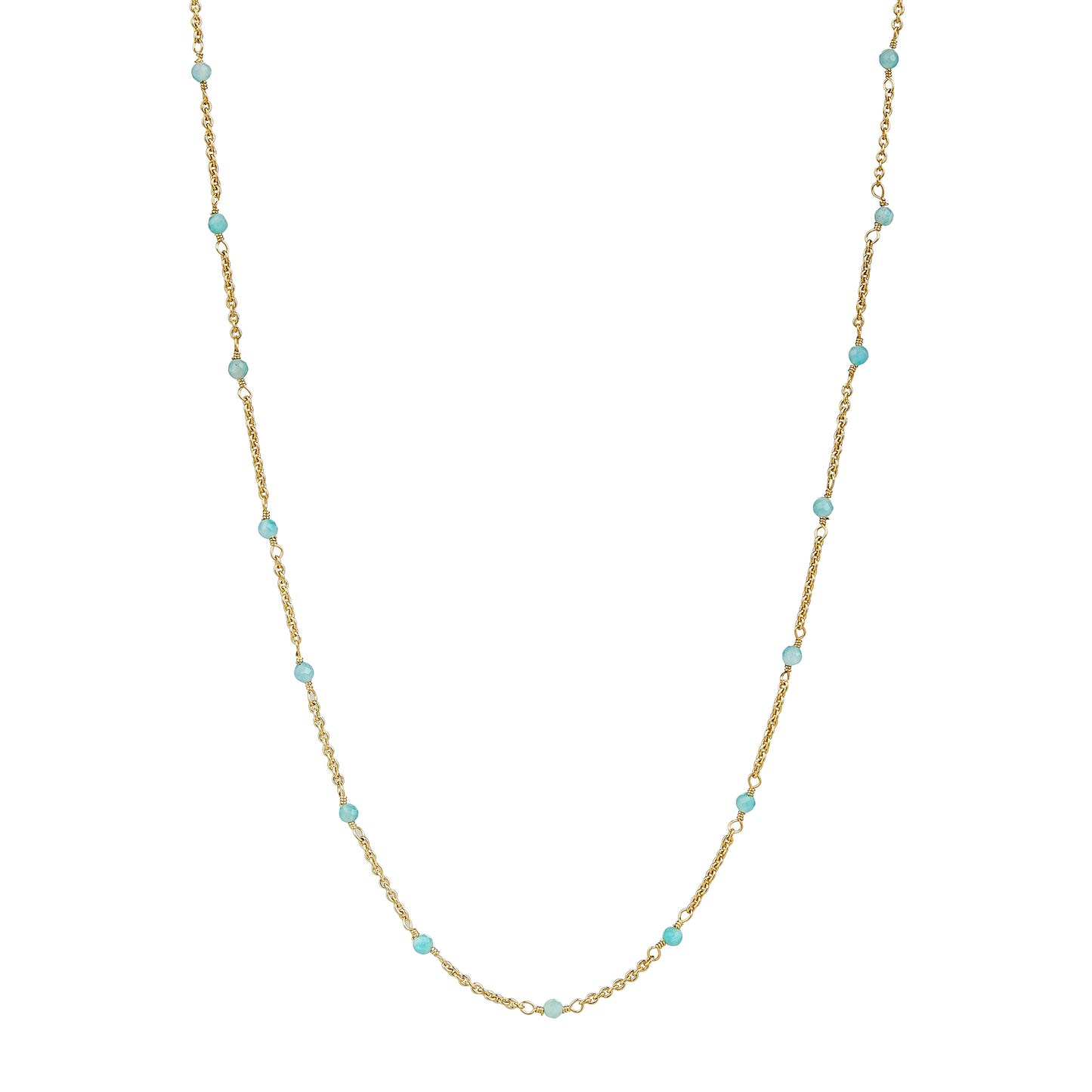 Amazonite Small Beaded Necklace