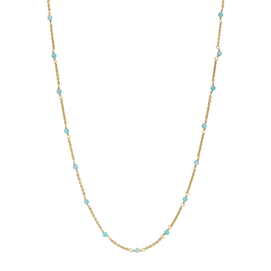 Amazonite Small Beaded Necklace