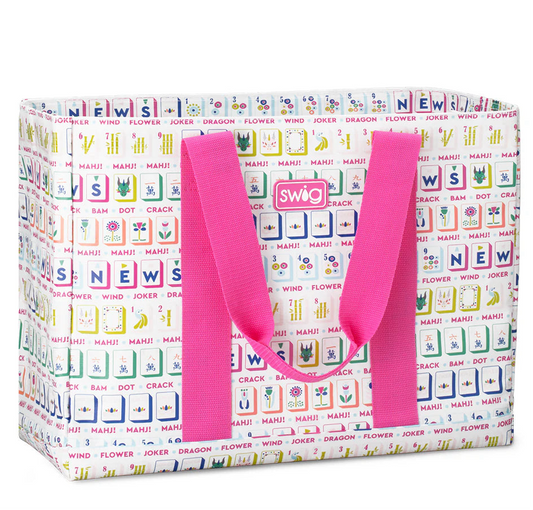 Mahjong Jumbo Tote Bag