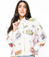 White Dot! Bam! Crak! Button Up Top