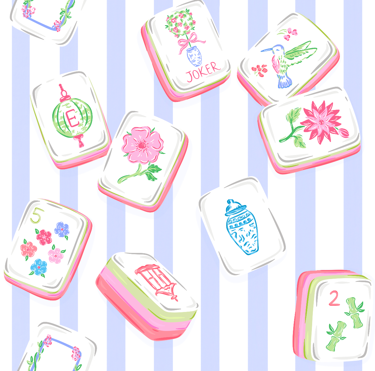Kiki + Lulu - Mahjong Women's Pajamas