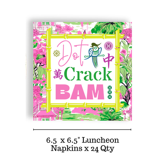 Mahjong Luncheon Napkins