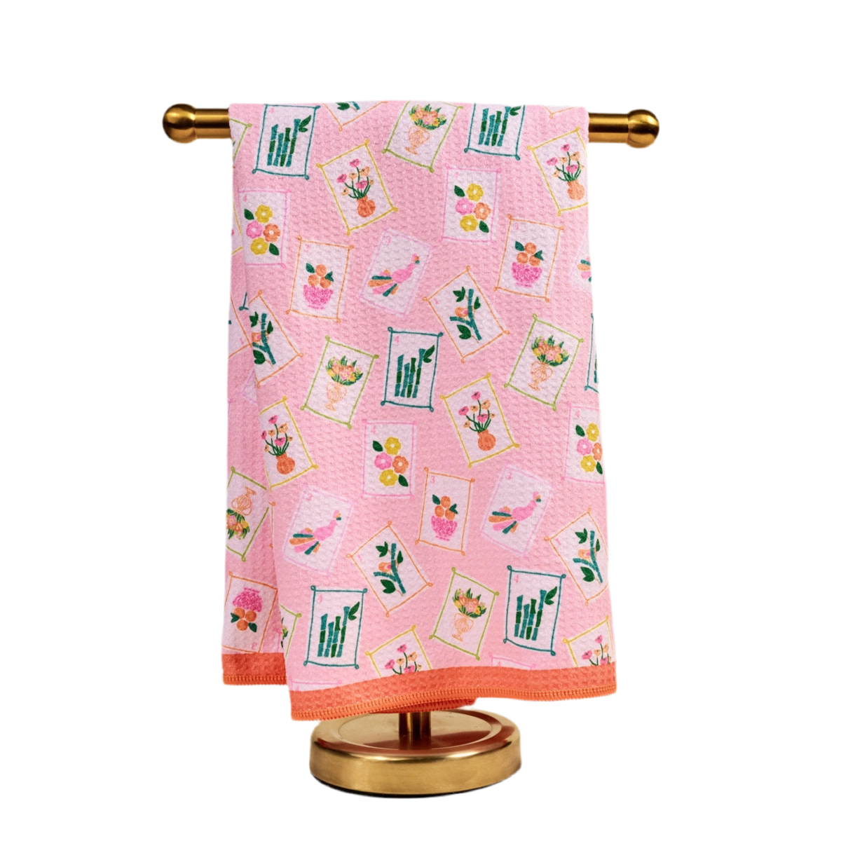 Tiles Textured Tea Towel