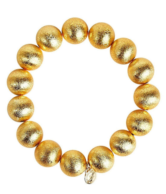 Georgia Brushed Gold Bracelet