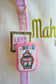 Mahjong Beaded Bag Charms