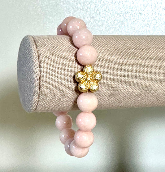 Blush Daisy Bracelet