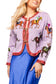 Lavender & Pink Jockey and Horse Button Up Cardigan