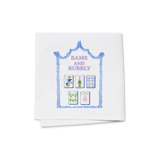 Bams and Bubbly Cocktail Napkins