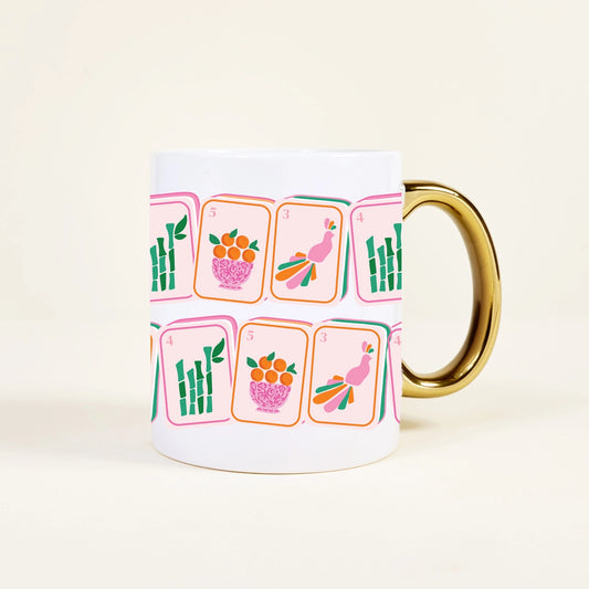 Mahj Tiles Ceramic Mug