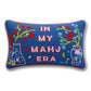 In My Mahj Era Needlepoint Pillow
