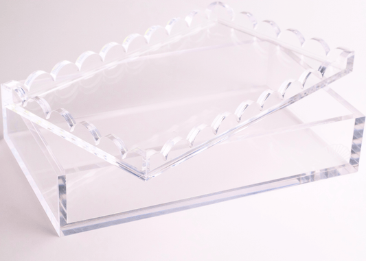Scalloped Acrylic Box