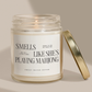 Smells Like She's Playing Mahjong  Candle
