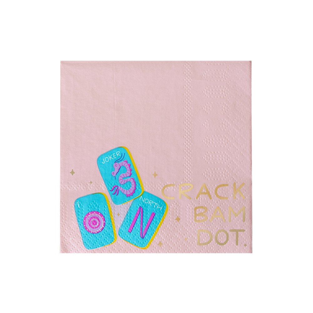 Crack Bam Dot Cocktail Napkins