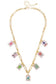 Enamel Charm Necklace