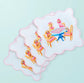 Dogs Playing Mahj Linen Cocktail Napkins