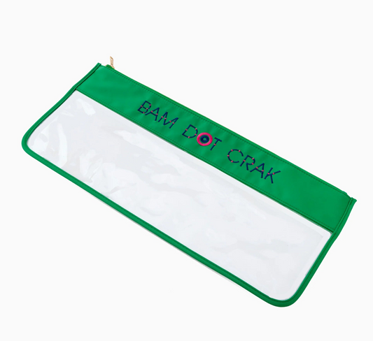 Bam Dot Crack Kelly Green Bag