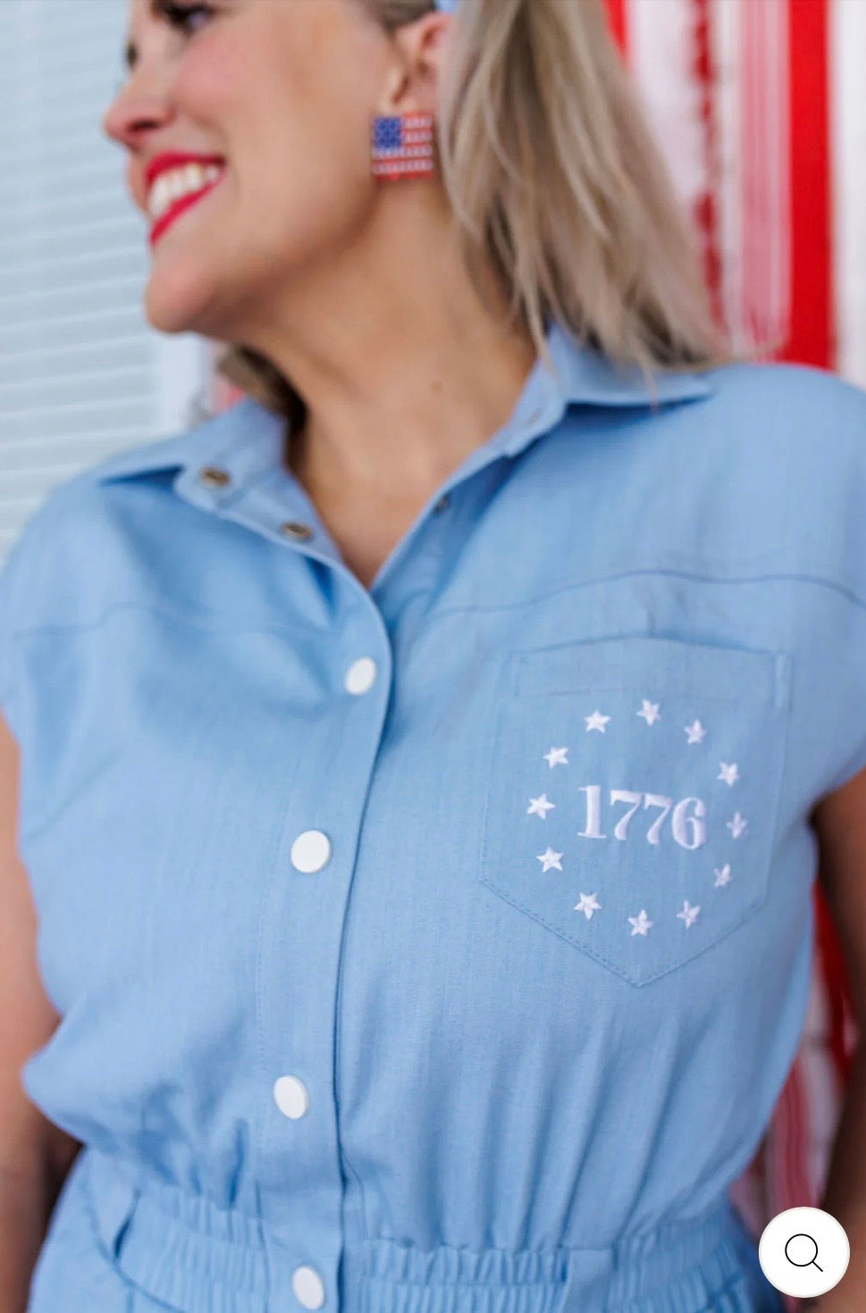 Patriotic Shirt Dress