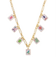 Enamel Charm Necklace