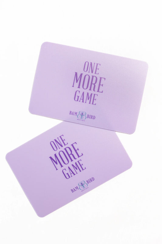 One More Game Shuffler Set