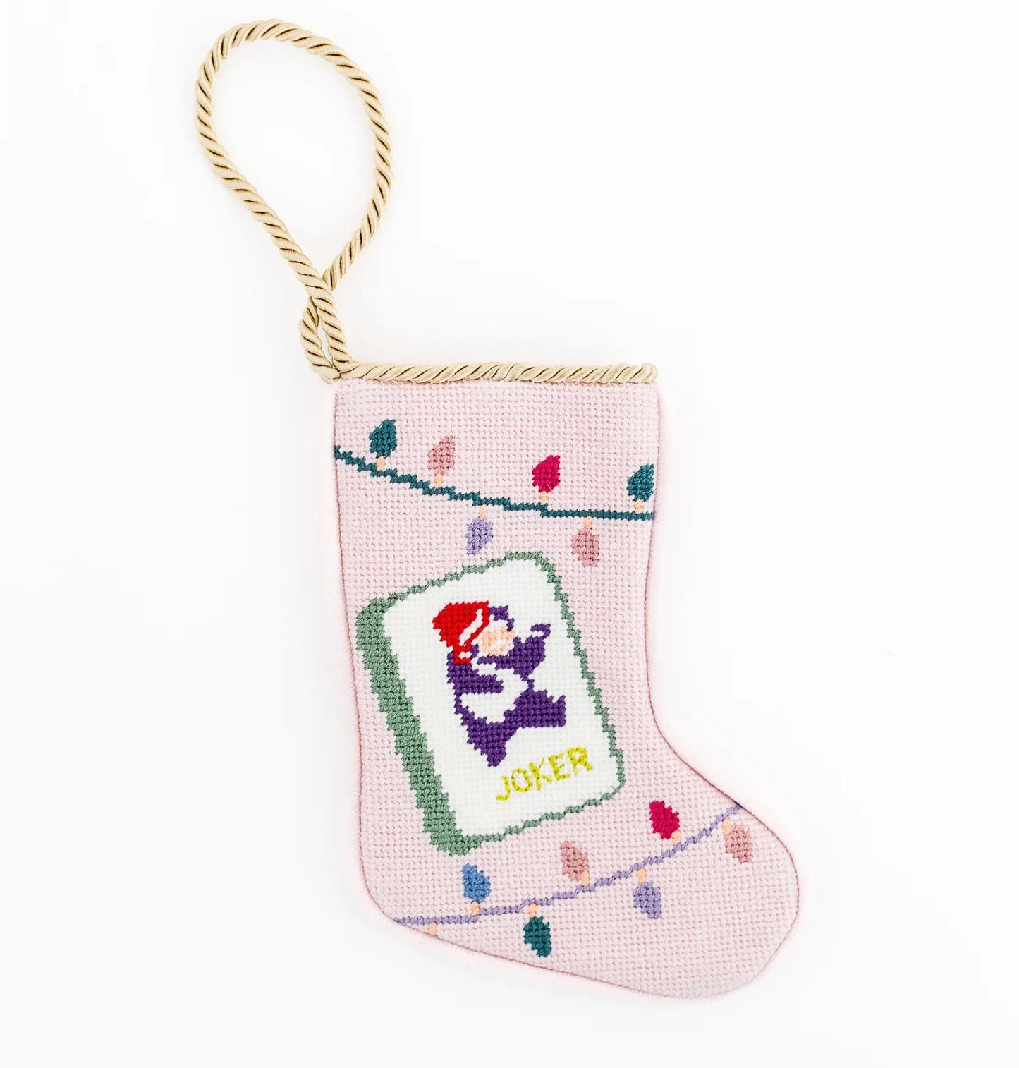 Needlepoint Mini Stocking