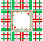 Green Holly Jolly Christmas Mahjong Set