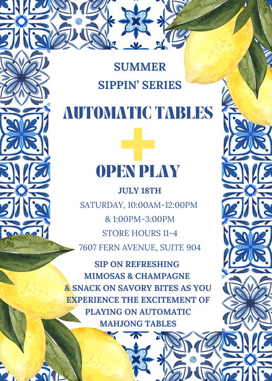 Summer Sippin' Automatic Table Series