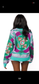 Multi Mahjong Button Up Cardigan