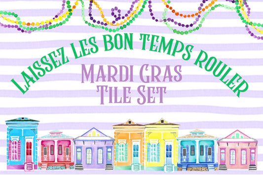 Laissez Les Bon Temps Rouler Tile Set