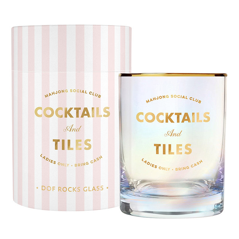 Cocktails and Tiles Glass