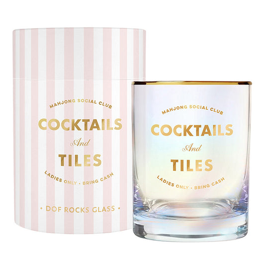 Cocktails and Tiles Glass