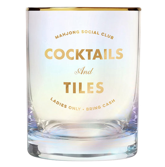 Cocktails and Tiles Glass