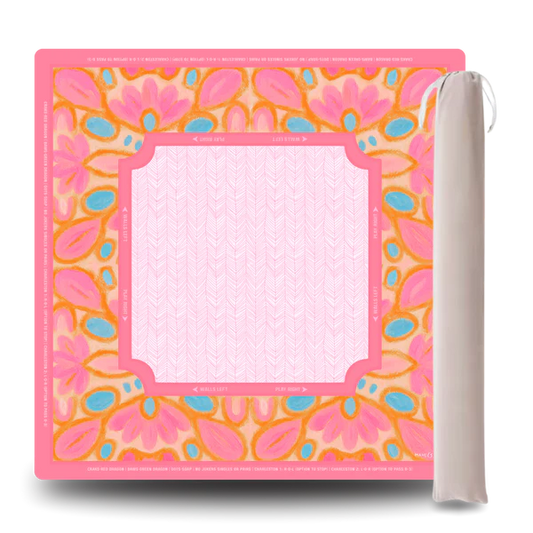 Coral Orchard Mat