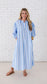 Blue Stripe Cabana Dress
