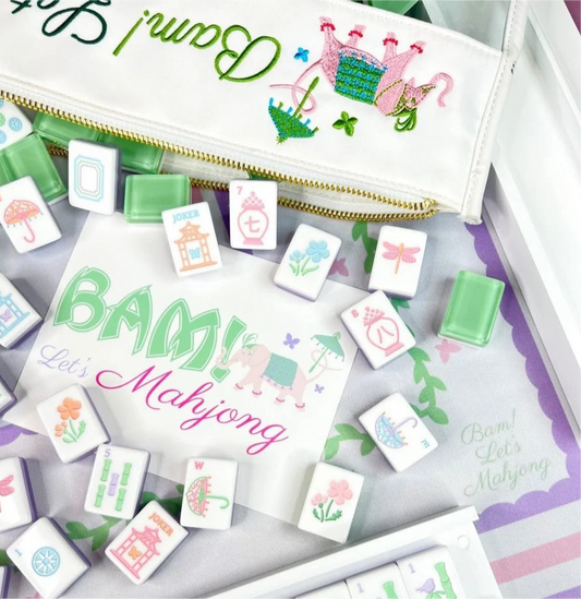 Garden Party Mahjong Set