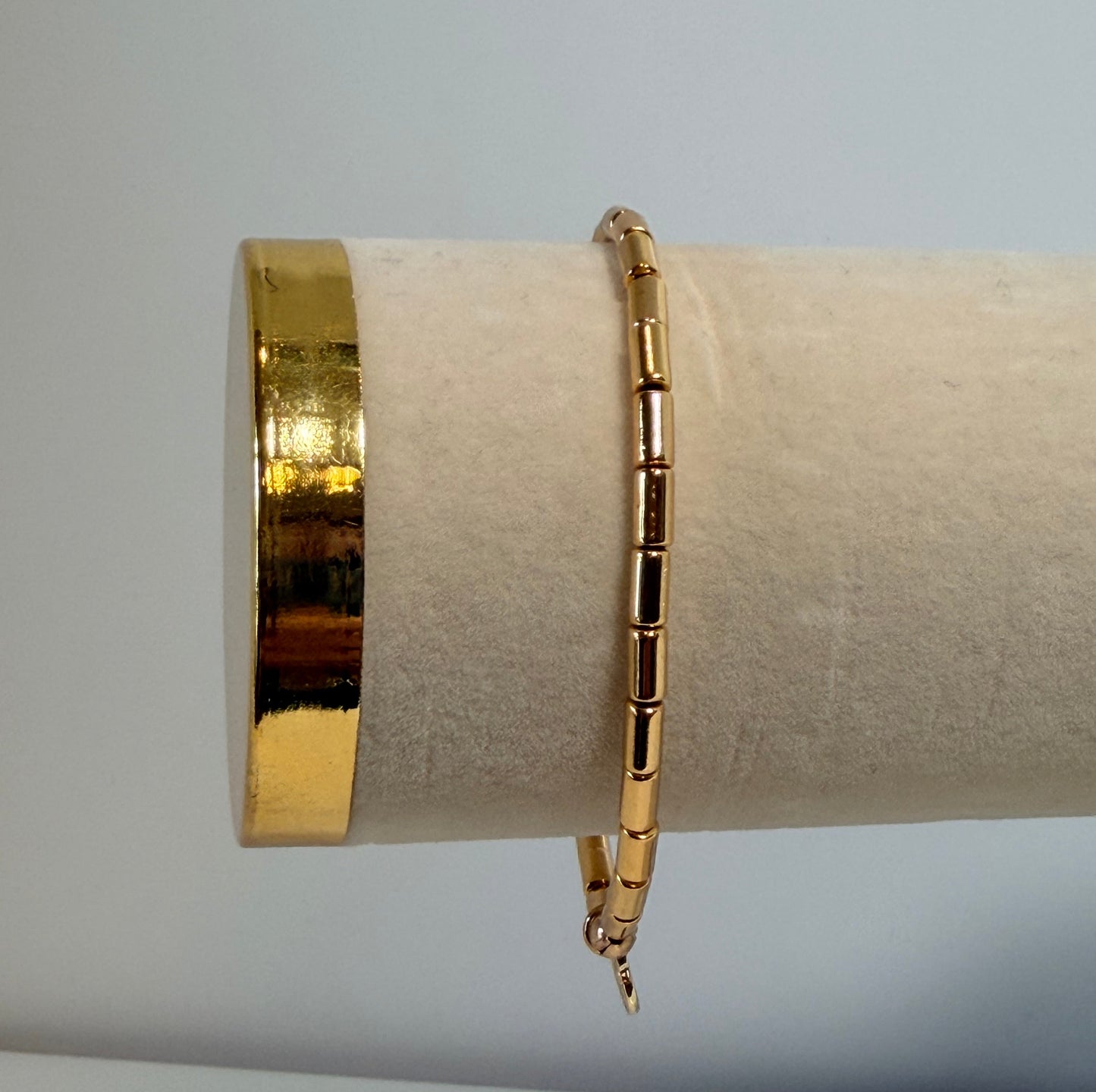 Gold Beaded Bracelet