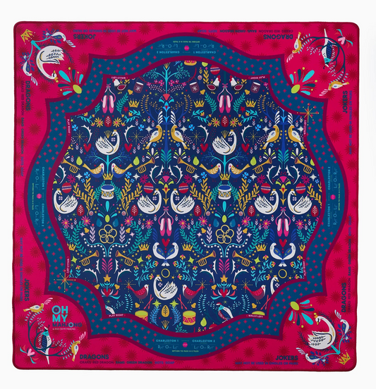 Pear Tree Christmas Mahjong Mat