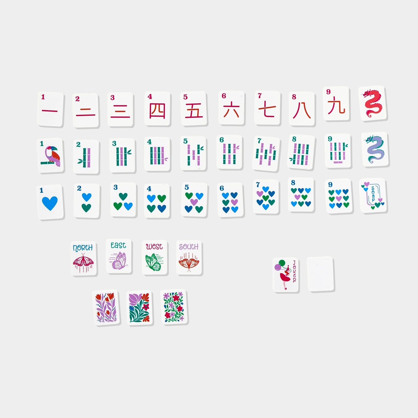 Mini Mahjer Rackin Rosie Complete Game Set