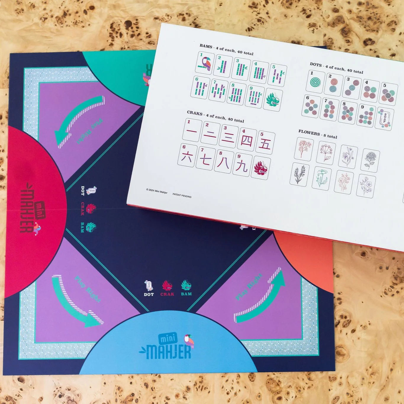 Mini Mahjer Complete Game Set