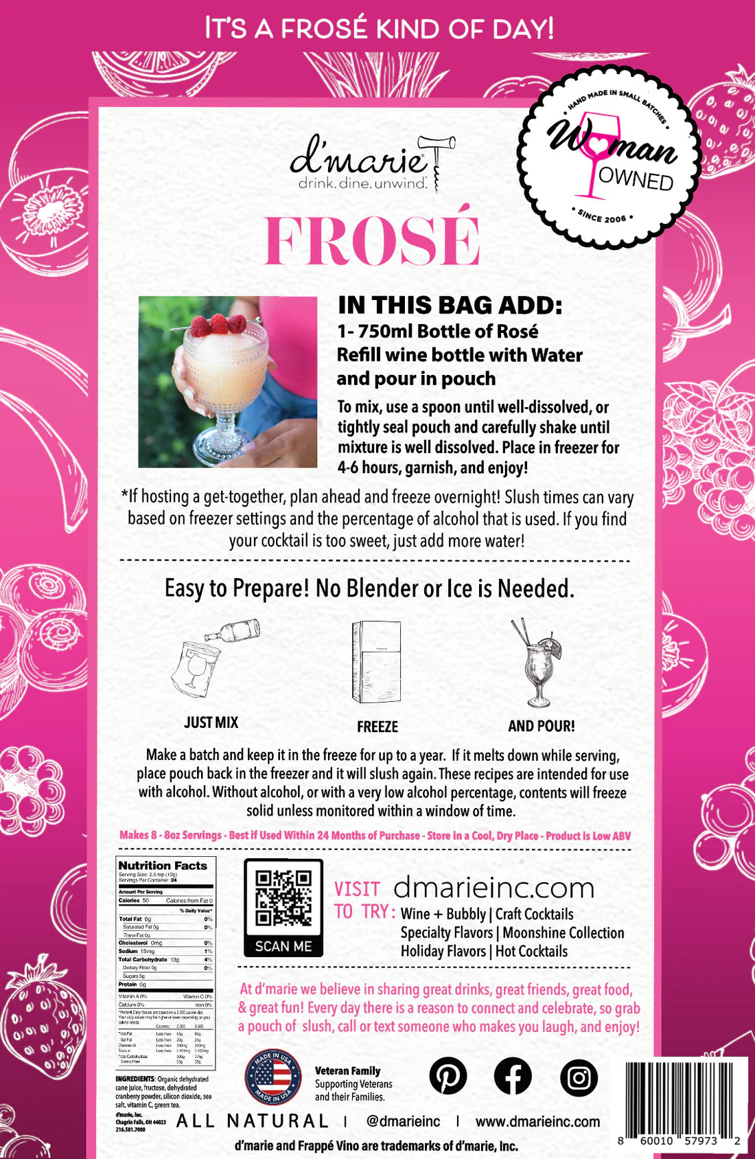 Frosé Drink Mix
