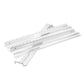 Scalloped and Clear Acrylic Rack and Pusher Set of 4