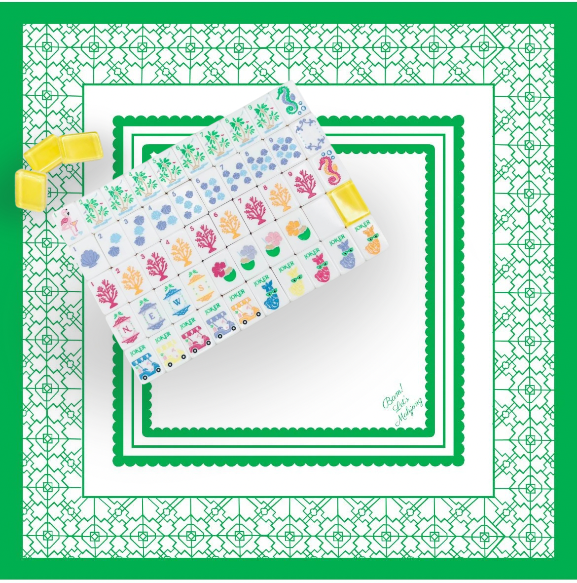 *Preloved* Palm Royale Tile & Mat Set