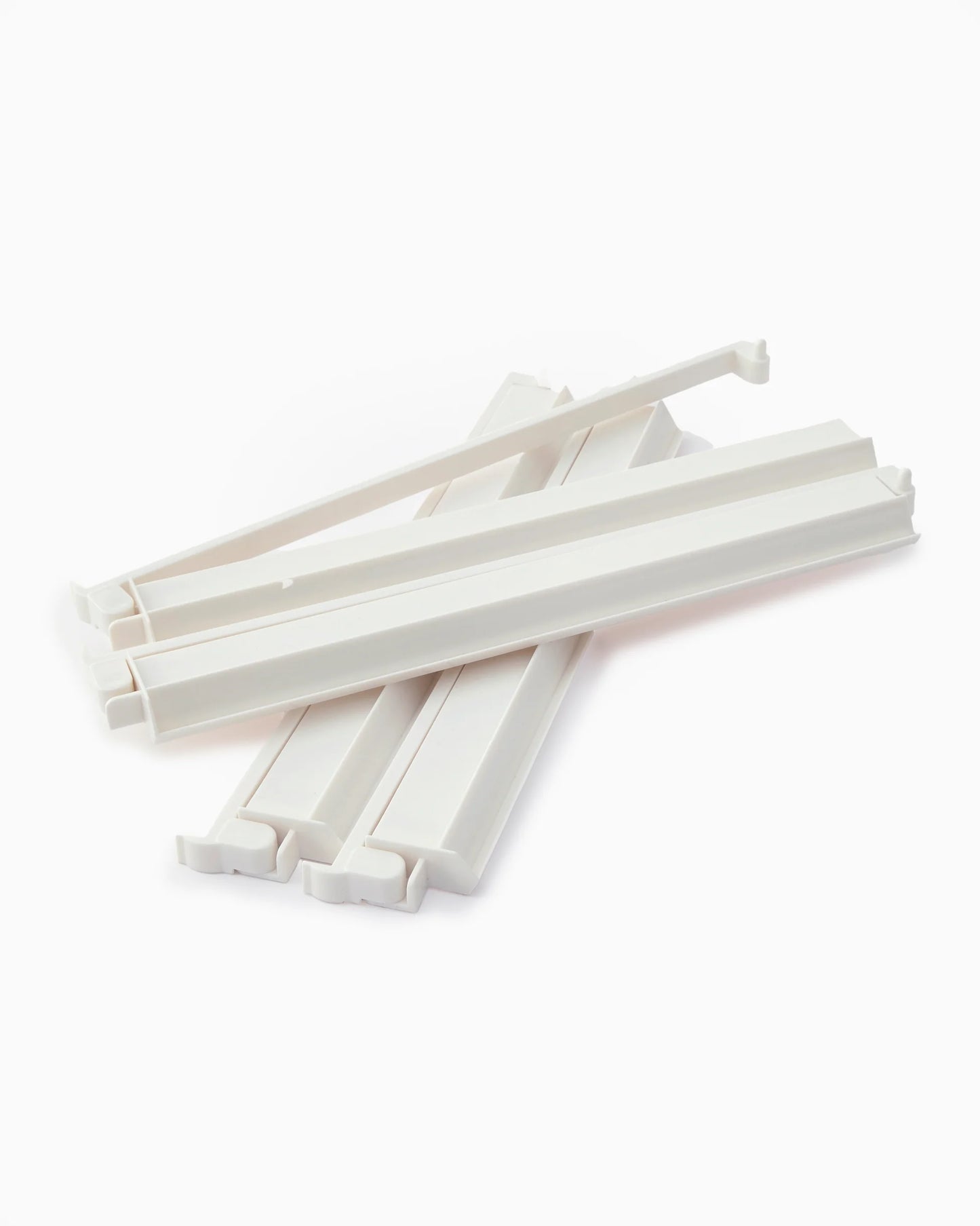 White Acrylic Rack Pusher Set