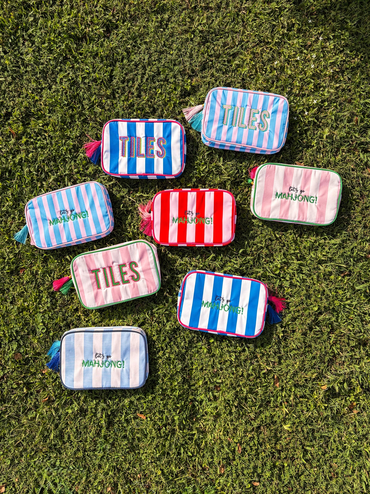 Let's Go Mahjong Tile Bag