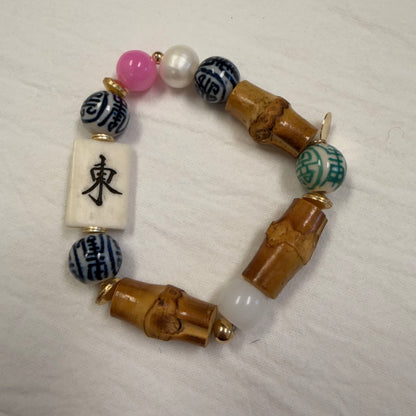 Mahjong Tile Bracelet