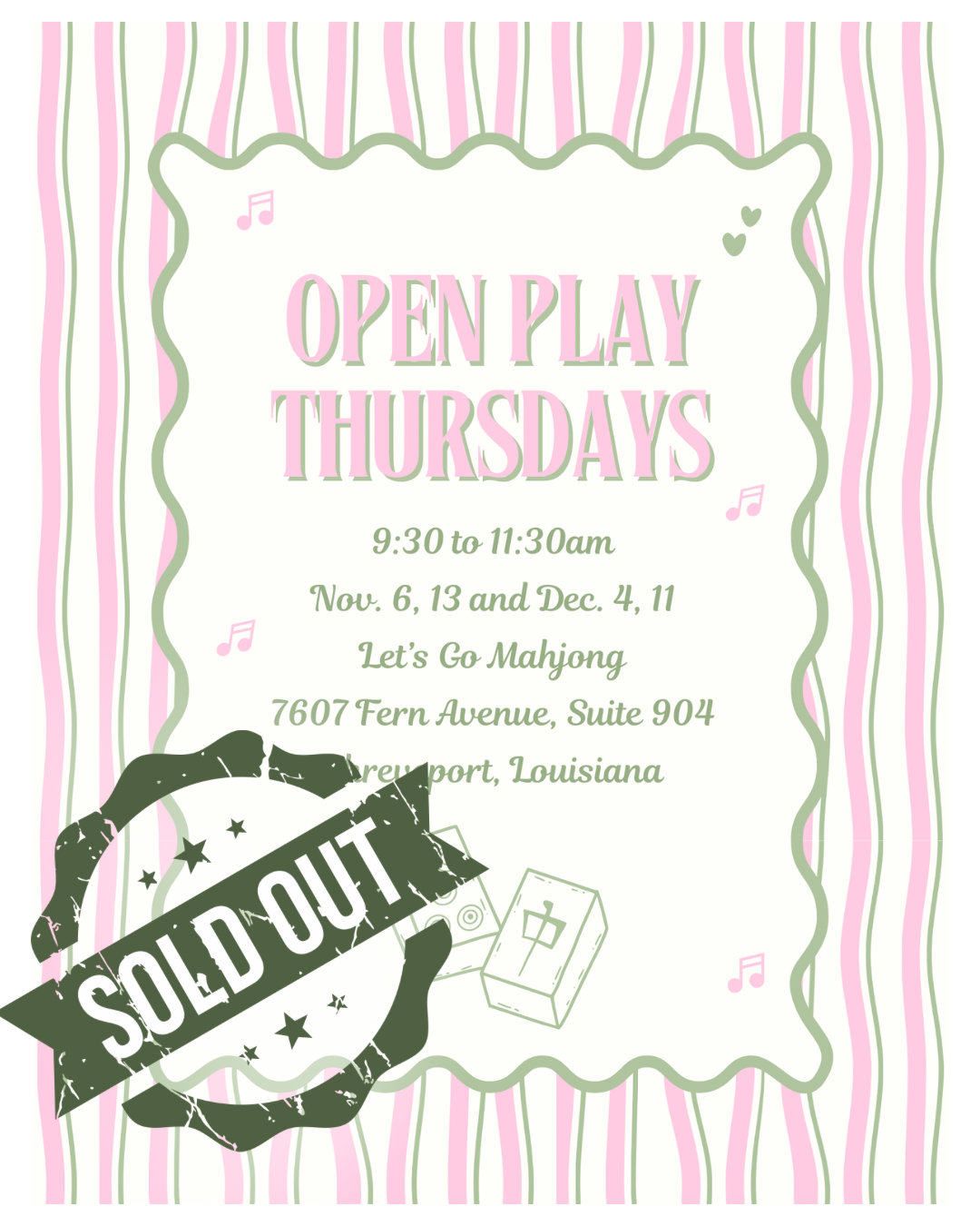 Open Play Thursdays