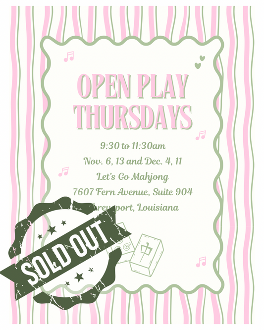 Open Play Thursdays