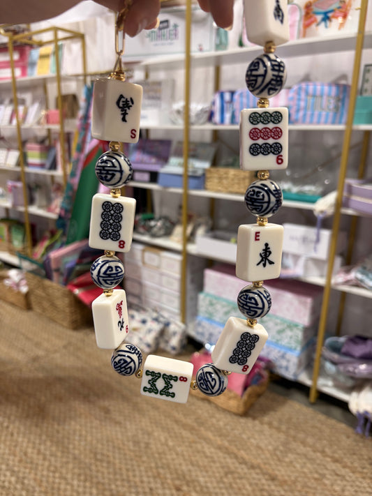 Chinoiserie Tile Necklace