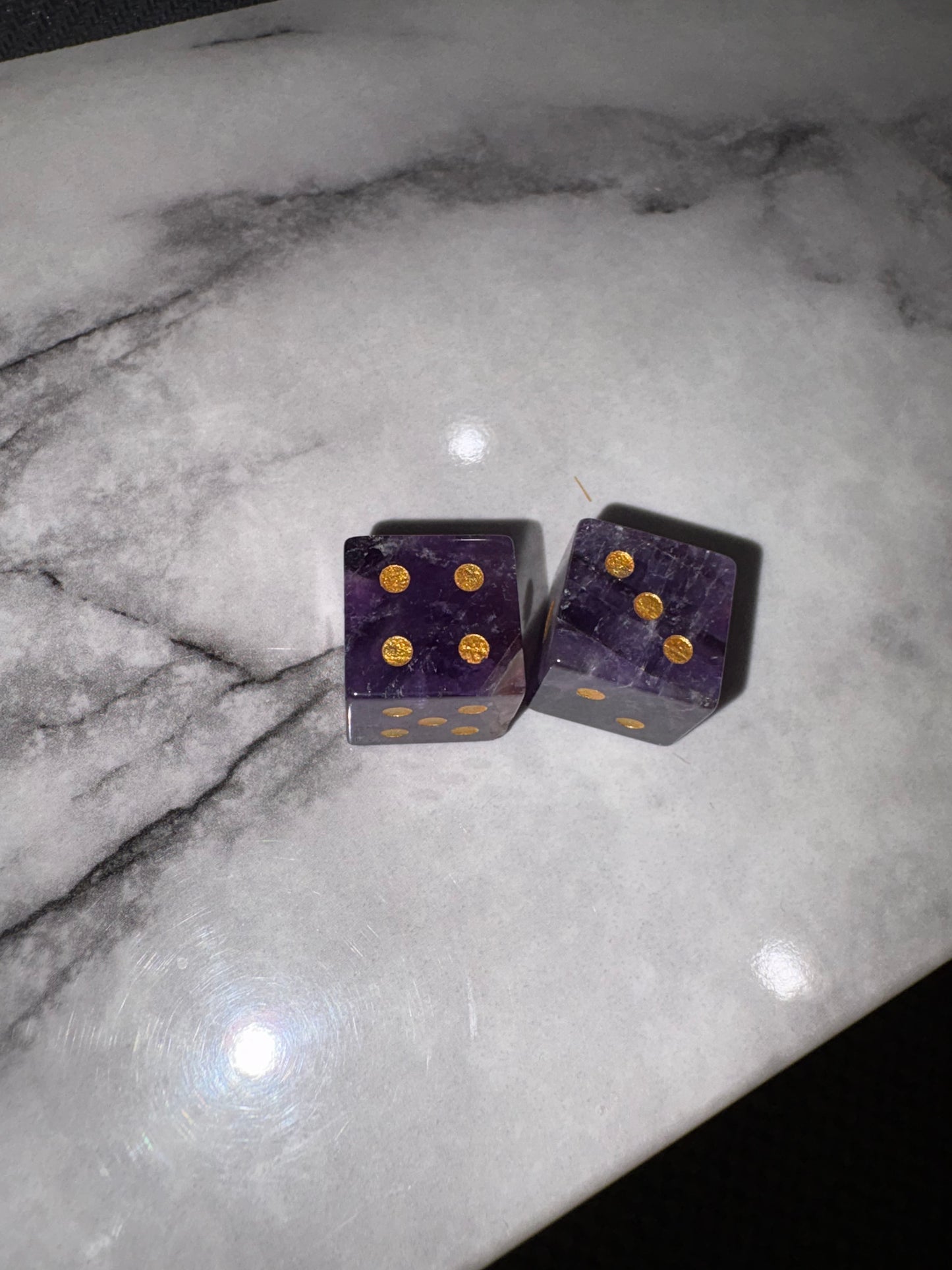 Semi- Precious Stone Dice